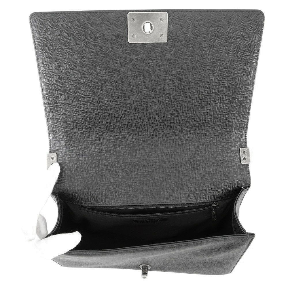 シャネル チェーンショルダーバッグ ボーイシャネル ラージ マトラッセ ココマーク A92193 CHANEL 黒