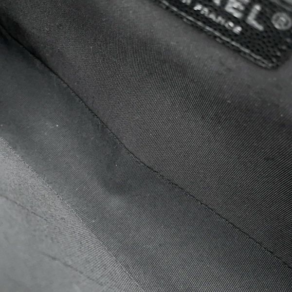 シャネル チェーンショルダーバッグ ボーイシャネル ラージ マトラッセ ココマーク A92193 CHANEL 黒