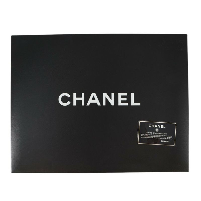 シャネル チェーンショルダーバッグ デカマトラッセ 30 ココマーク キャビアスキン ダブルチェーン A11869 CHANEL デカマト 黒