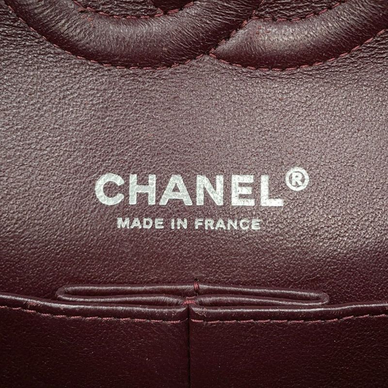 シャネル チェーンショルダーバッグ マトラッセ25 ココマーク キャビアスキン ダブルチェーン A01112 CHANEL 黒
