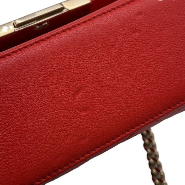 シャネル チェーンショルダーバッグ クリックラベル マトラッセ レザー A93701 CHANEL バッグ