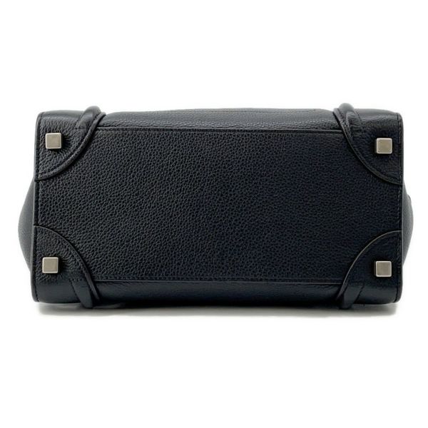 セリーヌ ハンドバッグ ラゲージシリーズ マイクロショッパー 167793 CELINE 黒