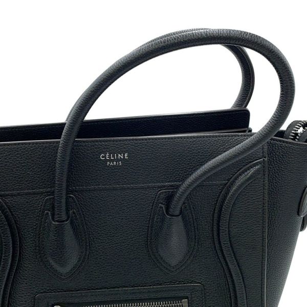 セリーヌ ハンドバッグ ラゲージシリーズ マイクロショッパー 167793 CELINE 黒