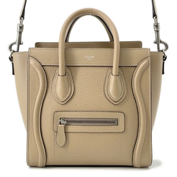 セリーヌ ハンドバッグ ラゲージ ナノショッパー 189243 CELINE 2wayショルダーバッグ