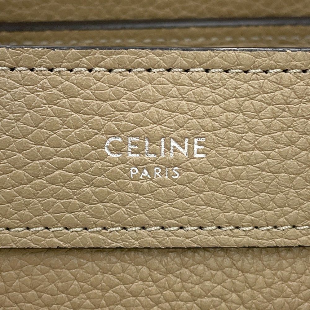 セリーヌ ハンドバッグ ラゲージ ナノショッパー 189243 CELINE 2wayショルダーバッグ