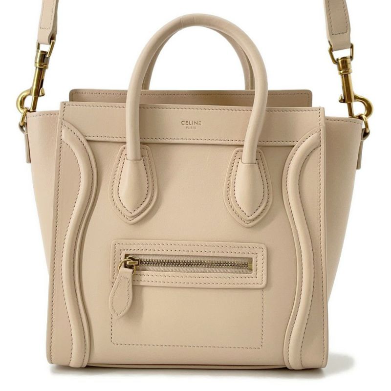 セリーヌ ハンドバッグ ラゲージ ナノショッパー 189243 CELINE 2way