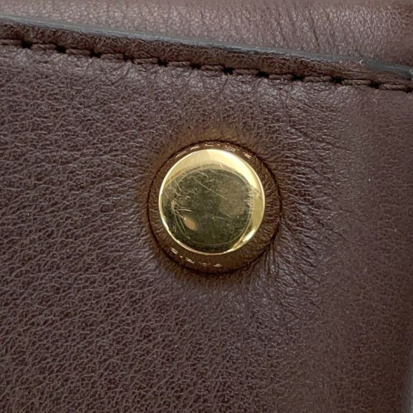 セリーヌ ハンドバッグ オク―ル 16(セーズ) ソフト 120443GIM.19IK CELINE ブラウン