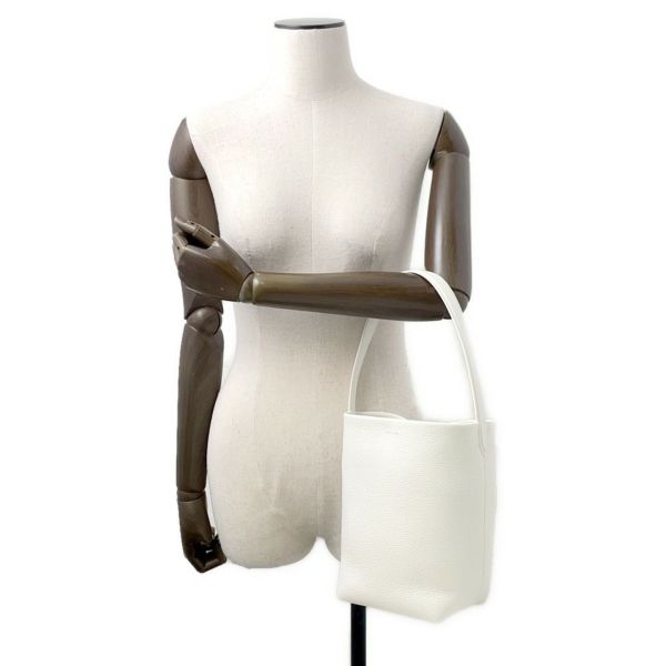 ザ ロウ ハンドバッグ N/S パークトート スモール レザー W1314 L129 THE ROW バッグ 白