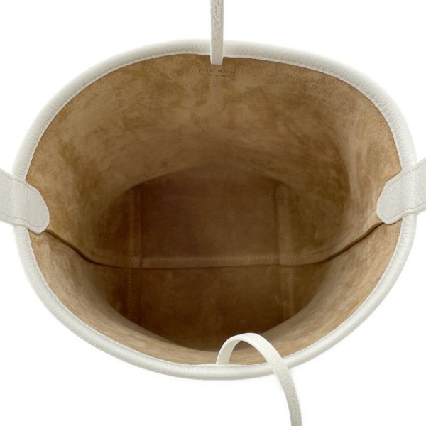 ザ ロウ ハンドバッグ N/S パークトート スモール レザー W1314 L129 THE ROW バッグ 白