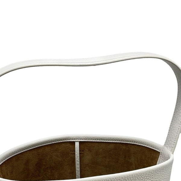 ザ ロウ ハンドバッグ N/S パークトート スモール レザー W1314 L129 THE ROW バッグ 白