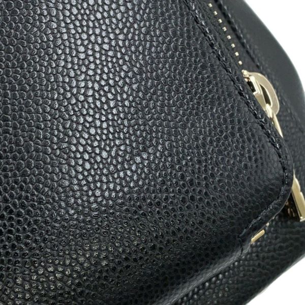 シャネル ハンドバッグ マトラッセ ココマーク ビジネスアフィニティ キャビアスキン A93749 CHANEL 2way 黒
