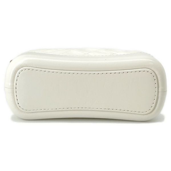 シャネル チェーンショルダーバッグ ガブリエル ドゥ シャネル ホーボー ミニ A93824 CHANEL 2WAYバッグ 白