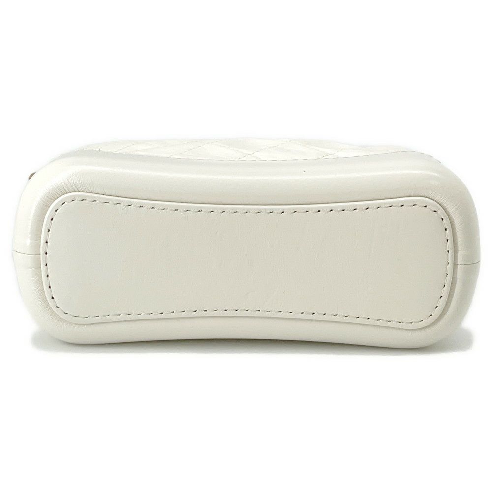 シャネル チェーンショルダーバッグ ガブリエル ドゥ シャネル ホーボー ミニ A93824 CHANEL 2WAYバッグ 白