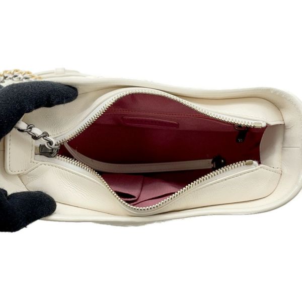 シャネル チェーンショルダーバッグ ガブリエル ドゥ シャネル ホーボー ミニ A93824 CHANEL 2WAYバッグ 白