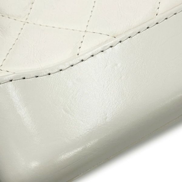 シャネル チェーンショルダーバッグ ガブリエル ドゥ シャネル ホーボー ミニ A93824 CHANEL 2WAYバッグ 白