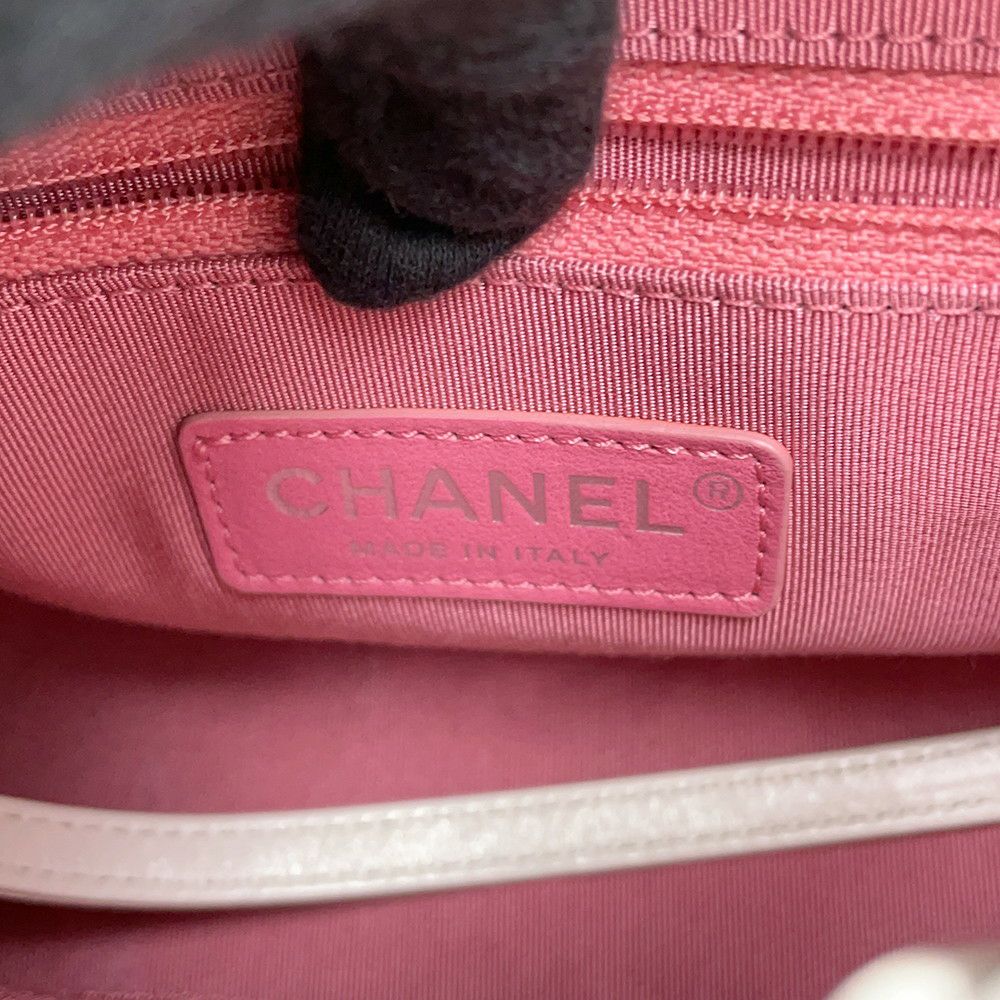 シャネル チェーンショルダーバッグ ガブリエル ドゥ シャネル ホーボー ミニ A93824 CHANEL 2WAYバッグ 白