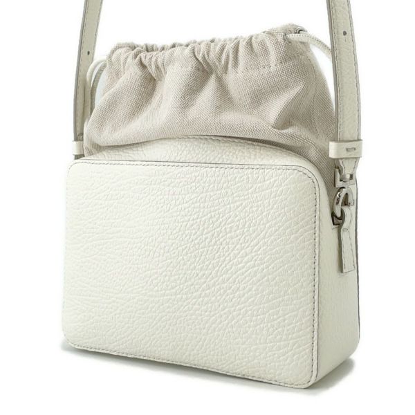 メゾンマルジェラ ショルダーバッグ 5AC カメラショルダーバッグ ミディアム SB1WG0018 Maison Margiela 白