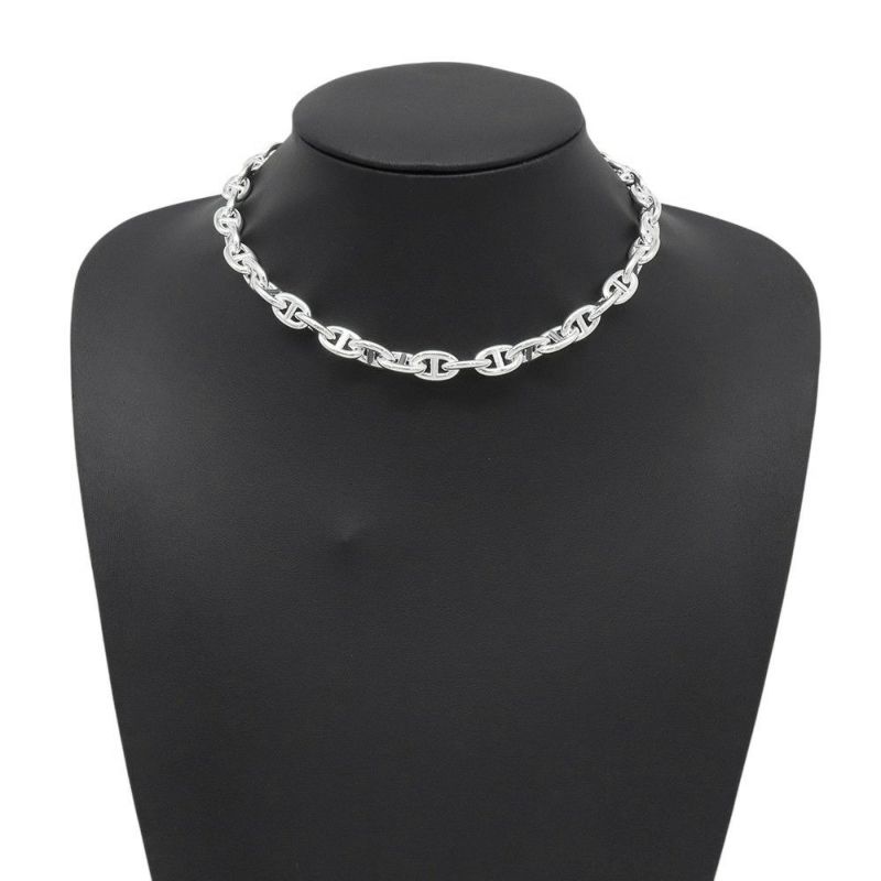 エルメス ネックレス シェーヌダンクルPM 43コマ SV925シルバー HERMES ジュエリー