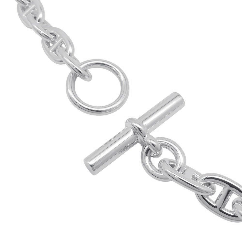 エルメス ネックレス シェーヌダンクルMM 36コマ SV925シルバー HERMES ジュエリー