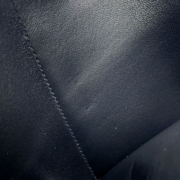 エルメス 三つ折り財布 ベアンコンビネ モノクローム ブラック/ブラック金具 エプソン U刻印 HERMES 財布 黒