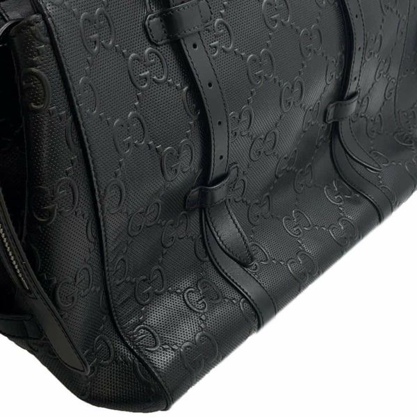 グッチ トートバッグ GGエンボス レザー 625774 GUCCI バッグ 黒