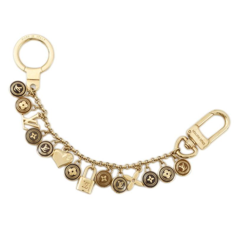 イヴィトン バッグチャーム ポルト・クレ シェンヌ パスティーユ M65386 LOUIS VUITTON キーホルダー