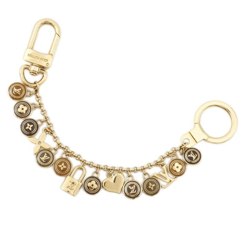 イヴィトン バッグチャーム ポルト・クレ シェンヌ パスティーユ M65386 LOUIS VUITTON キーホルダー