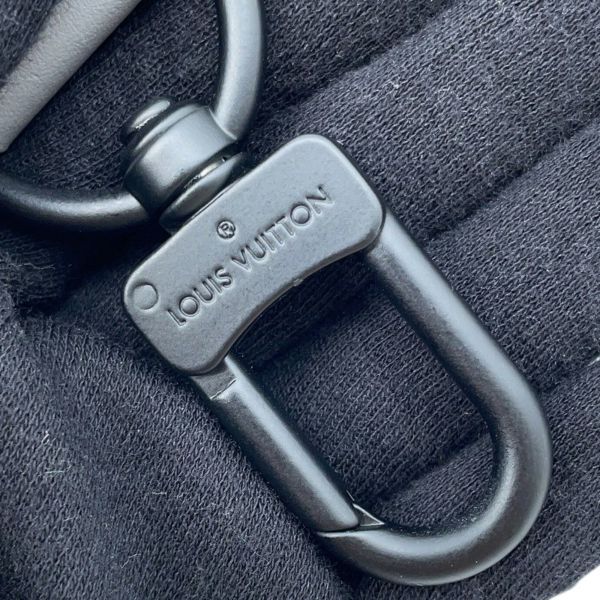 ルイヴィトン ショルダーバッグ モノグラム・シャドウ/カーフレザー トリオ・メッセンジャー  M46603 ブラック 黒 メンズ