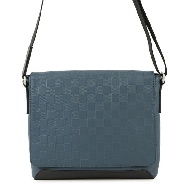 ルイヴィトン ショルダーバッグ ダミエ・アンフィニ ディストリクト N41035LOUIS VUITTON ヴィトン ブラック 黒 メンズ