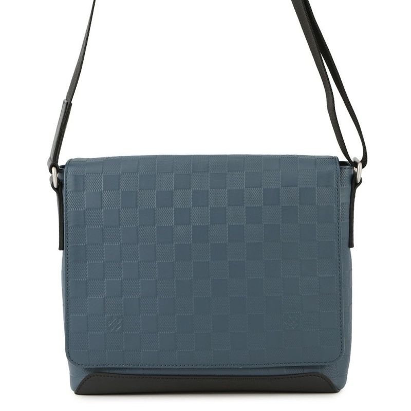 ルイヴィトン ショルダーバッグ ダミエ・アンフィニ ディストリクト N41035LOUIS VUITTON ヴィトン ブラック 黒 メンズ