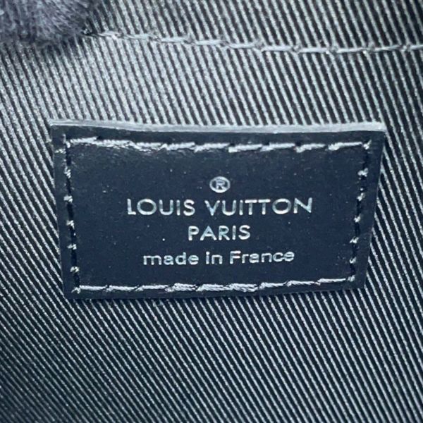 ルイヴィトン ショルダーバッグ モノグラム・エクリプス/リバース シティ・キーポル M45936 ブラック 黒