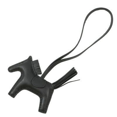【新品未使用】エルメス ロデオ ペガサス PMチャーム ブラック K刻印 HERMES（エルメス） ロデオペガサスPM チャーム ブラック レディース K