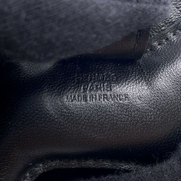 エルメス バッグチャーム ロデオ PM ブラック ラムスキン U刻印 HERMES チャーム ソーブラック 黒