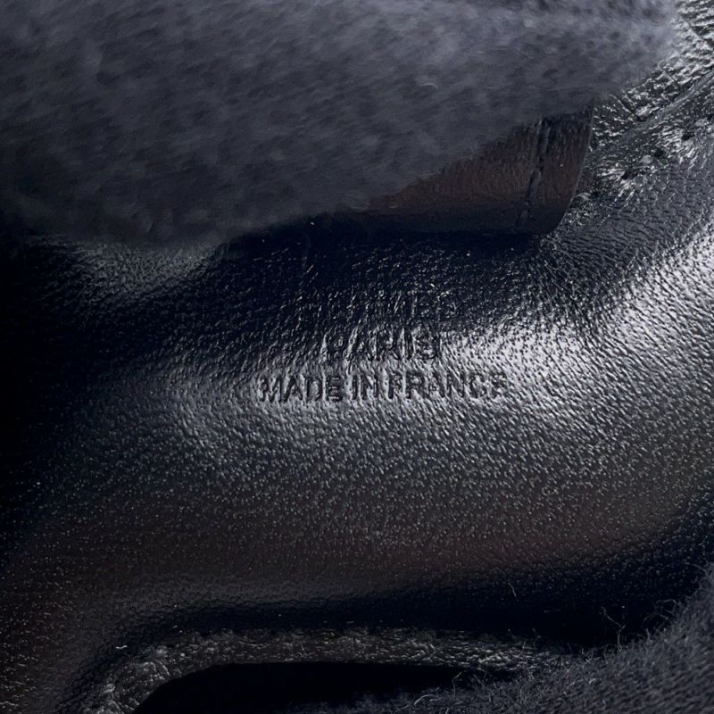 エルメス バッグチャーム ロデオ PM ブラック ラムスキン U刻印 HERMES チャーム ソーブラック 黒