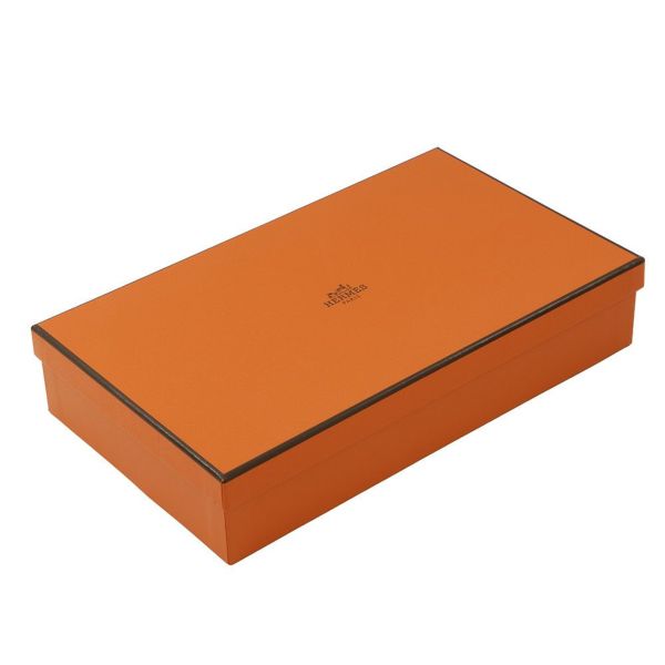 エルメス バッグチャーム バディ オレンジポピー/カーネリアン ラムスキン/ムートン U刻印