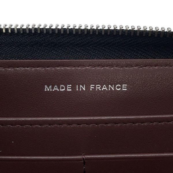 シャネル 長財布 クラシック ロング ジップ ウォレット ココマーク マトラッセ キャビアスキン AP0242 CHANEL 黒