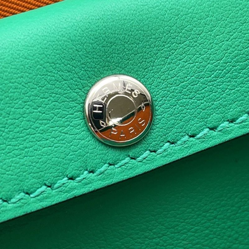 エルメス 長財布 ヌーヴォー・トゥー・ゴー・ジップ セレステ/ミント/チャイ/シルバー金具 エプソン/スイフト U刻印