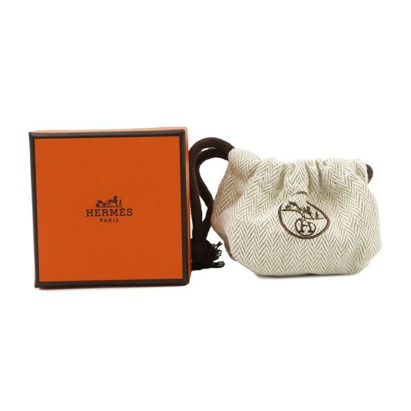 エルメス リング ブリッド ドゥ ガラ ラヴ MM サイズ57 HERMES 指輪 白