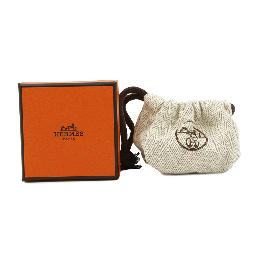 エルメス リング ブリッド ドゥ ガラ ラヴ MM サイズ57 HERMES 指輪 白