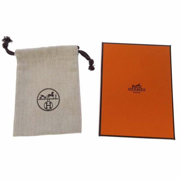 エルメス ピアス ループグラン ローズメキシコ/シルバー金具 スイフト HERMES アクセサリー