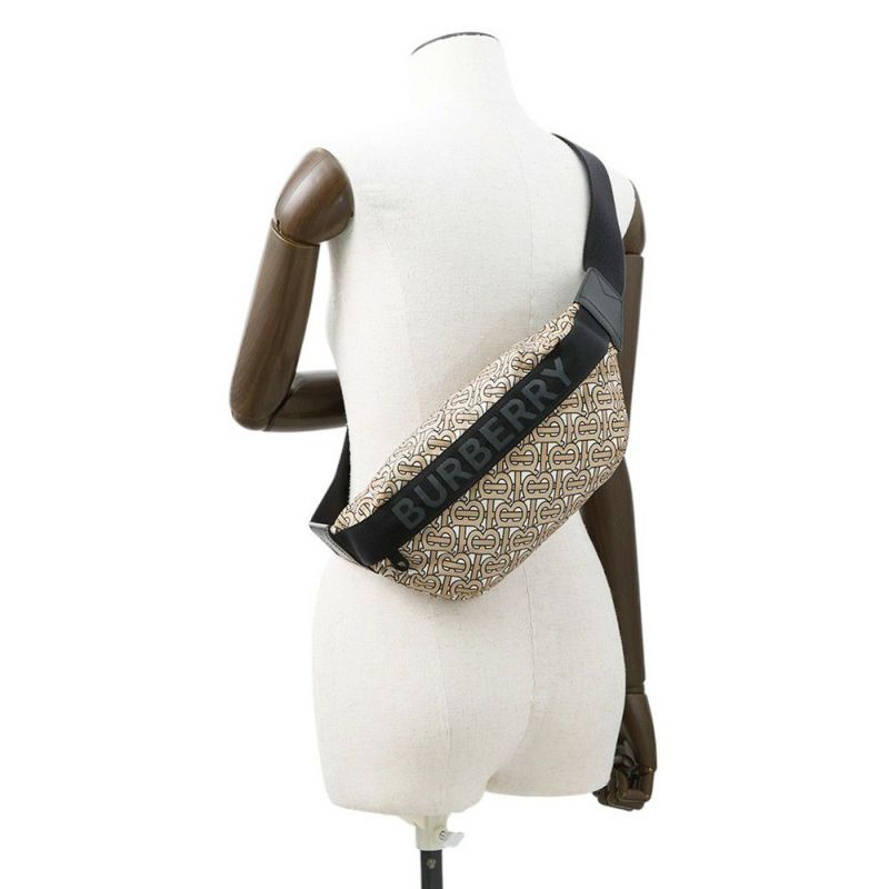 バーバリー ボディバッグ TBモノグラム ナイロン 8011615 BURBERRY ベルトバッグ ウエストバッグ