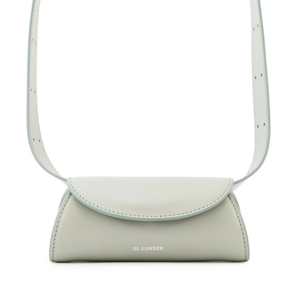 ジルサンダー ショルダーバッグ カンノーロ マイクロ J07WD0058 JIL SANDER グレー