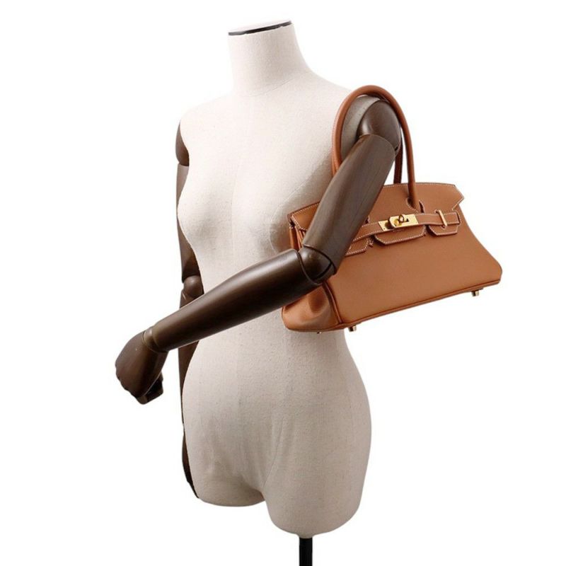 エルメス ショルダーバーキン29 ゴールド/ゴールド金具 エバーカラー K刻印 HERMES Birkin