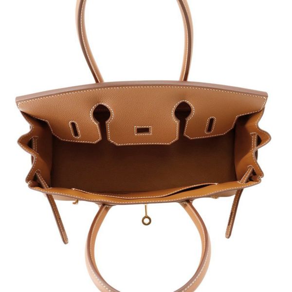 エルメス ショルダーバーキン29 ゴールド/ゴールド金具 エバーカラー K刻印 HERMES Birkin