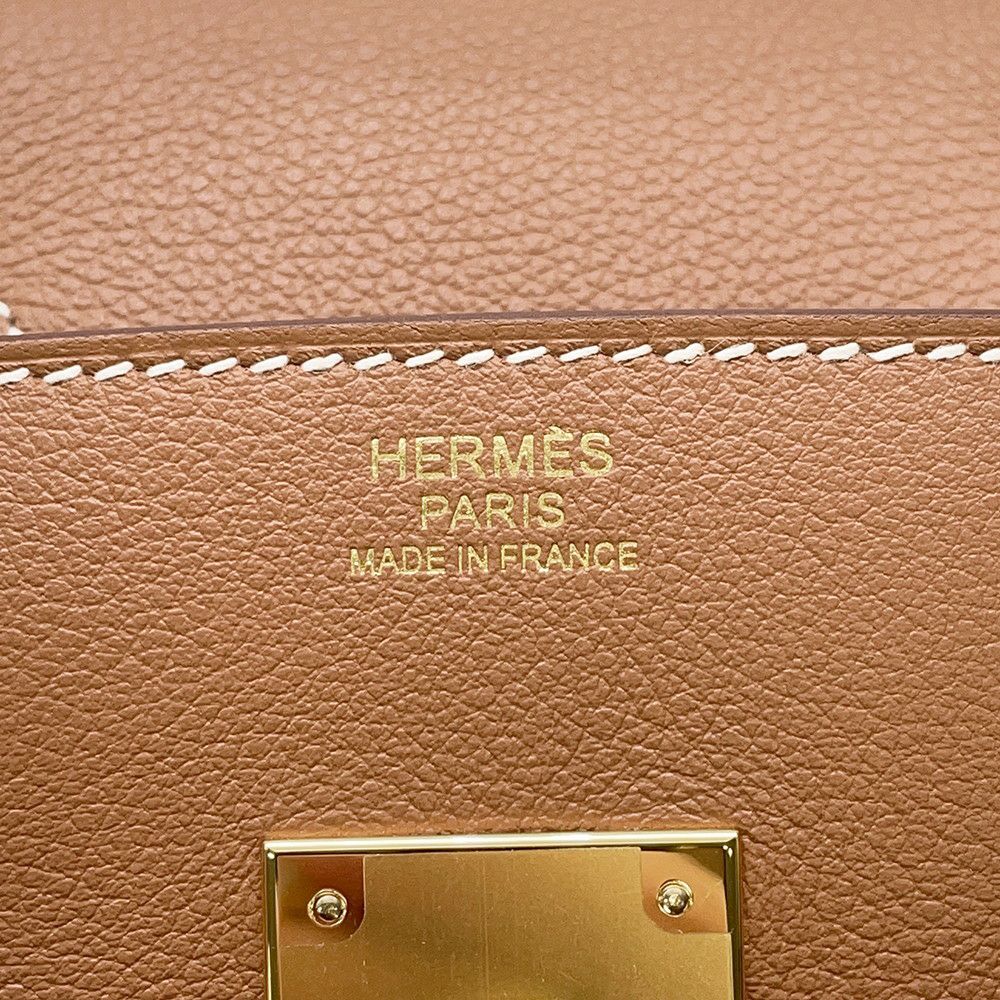 エルメス ショルダーバーキン29 ゴールド/ゴールド金具 エバーカラー K刻印 HERMES Birkin