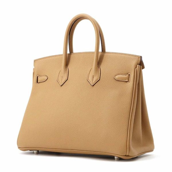 エルメス バーキン25 ビスキュイ/シルバー金具 トリヨンノビーヨ Z刻印 HERMES Birkin ハンドバッグ