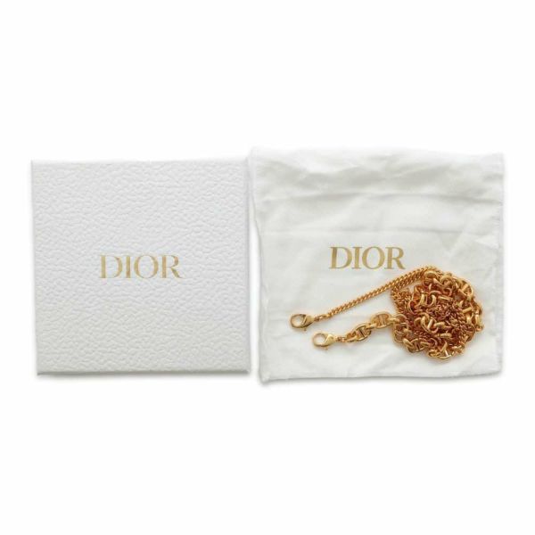 クリスチャン・ディオール チェーンショルダーポーチ Caro ハート カーフスキン S5097UNID Christian Dior