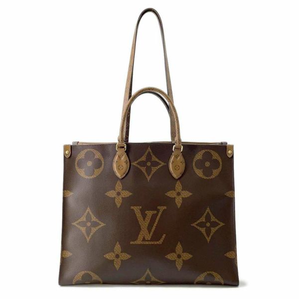 ルイヴィトン トートバッグ モノグラム・リバース ジャイアント オンザゴーGM M44576 LOUIS VUITTON 2way