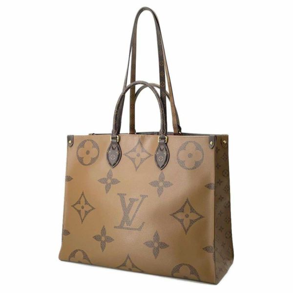 ルイヴィトン トートバッグ モノグラム・リバース ジャイアント オンザゴーGM M44576 LOUIS VUITTON 2way