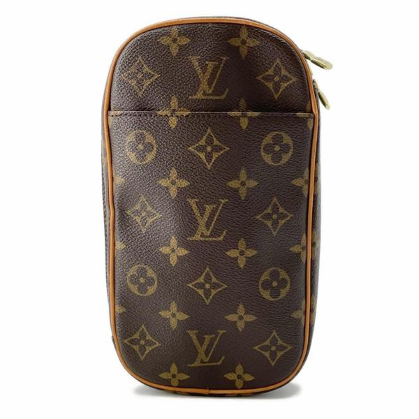 ルイヴィトン ボディバッグ モノグラム ポシェット・ガンジュ M51870 LOUIS VUITTON ショルダーバッグ